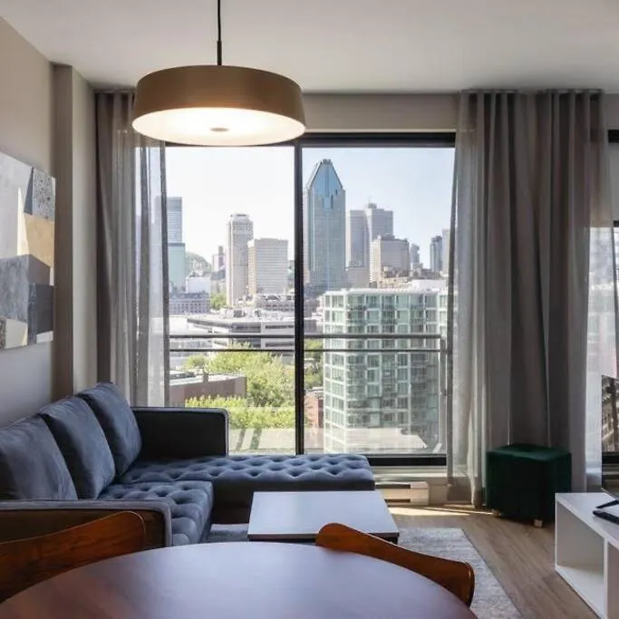 Mind Blowing City View - 2 Beds - Pool & Spa - Downtown Montreal 0*,